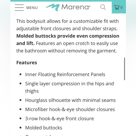 Marena Recovery Female Curves High Back girdle - Picture 5 of 12